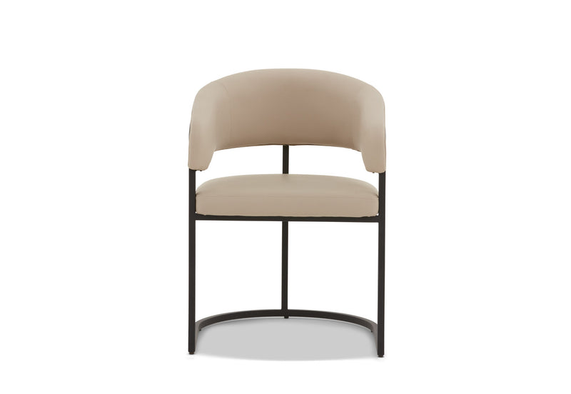 AMBROSE DINING CHAIR 	TAUPE