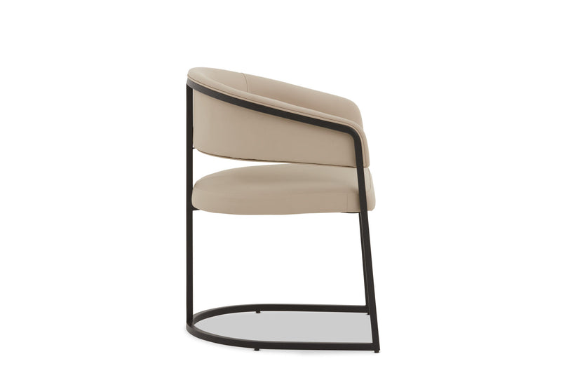 AMBROSE DINING CHAIR 	TAUPE