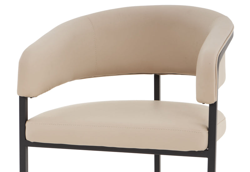 AMBROSE DINING CHAIR 	TAUPE