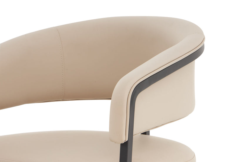 AMBROSE DINING CHAIR 	TAUPE