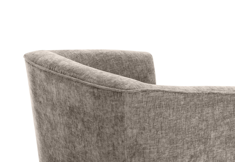 NAOMIE ACCENT CHAIR LIGHT GREY