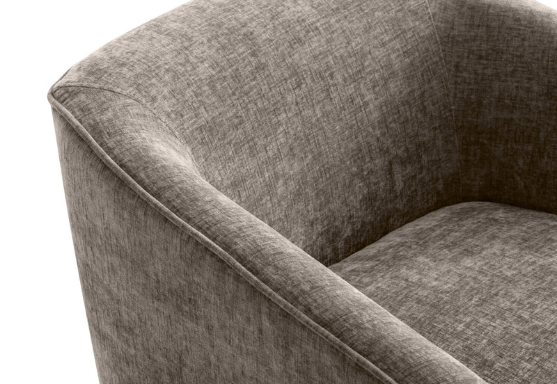 NAOMIE ACCENT CHAIR LIGHT GREY