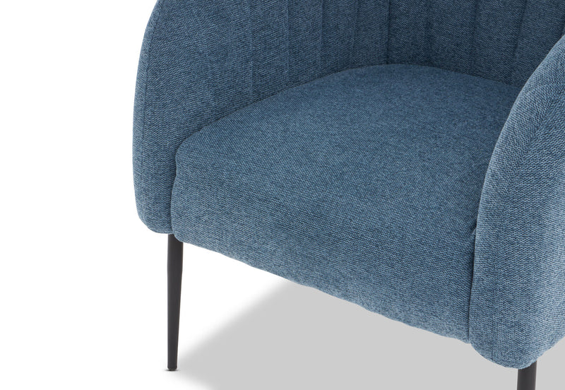 YAZZ ACCENT CHAIR (F) NAVY