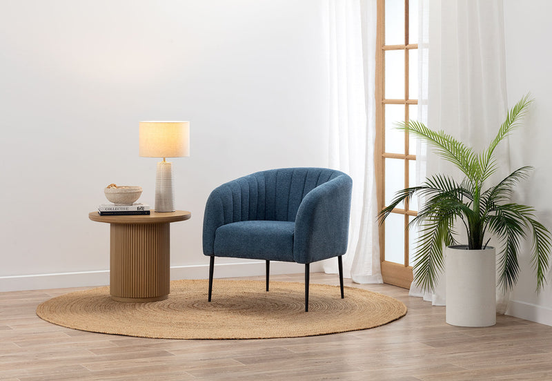 YAZZ ACCENT CHAIR (F) NAVY