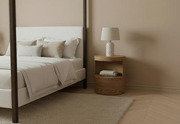 MCKEE LAMP TABLE NATURAL