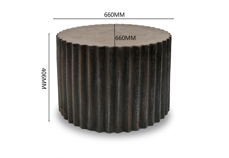 PRUITT COFFEE TABLE 	BLACK