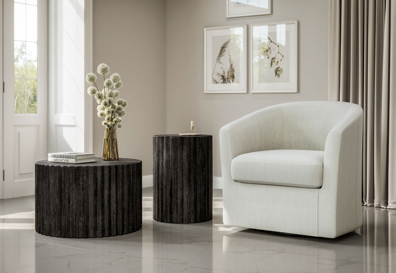 PRUITT LAMP TABLE BLACK