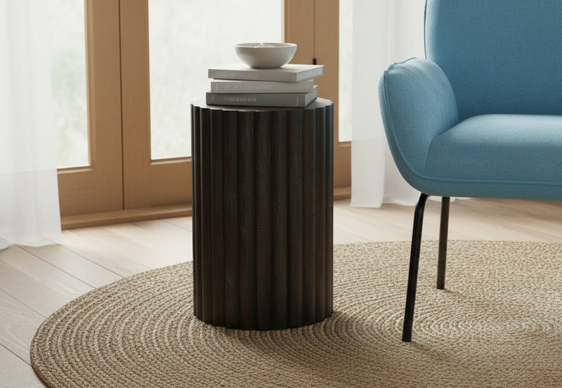 PRUITT LAMP TABLE BLACK