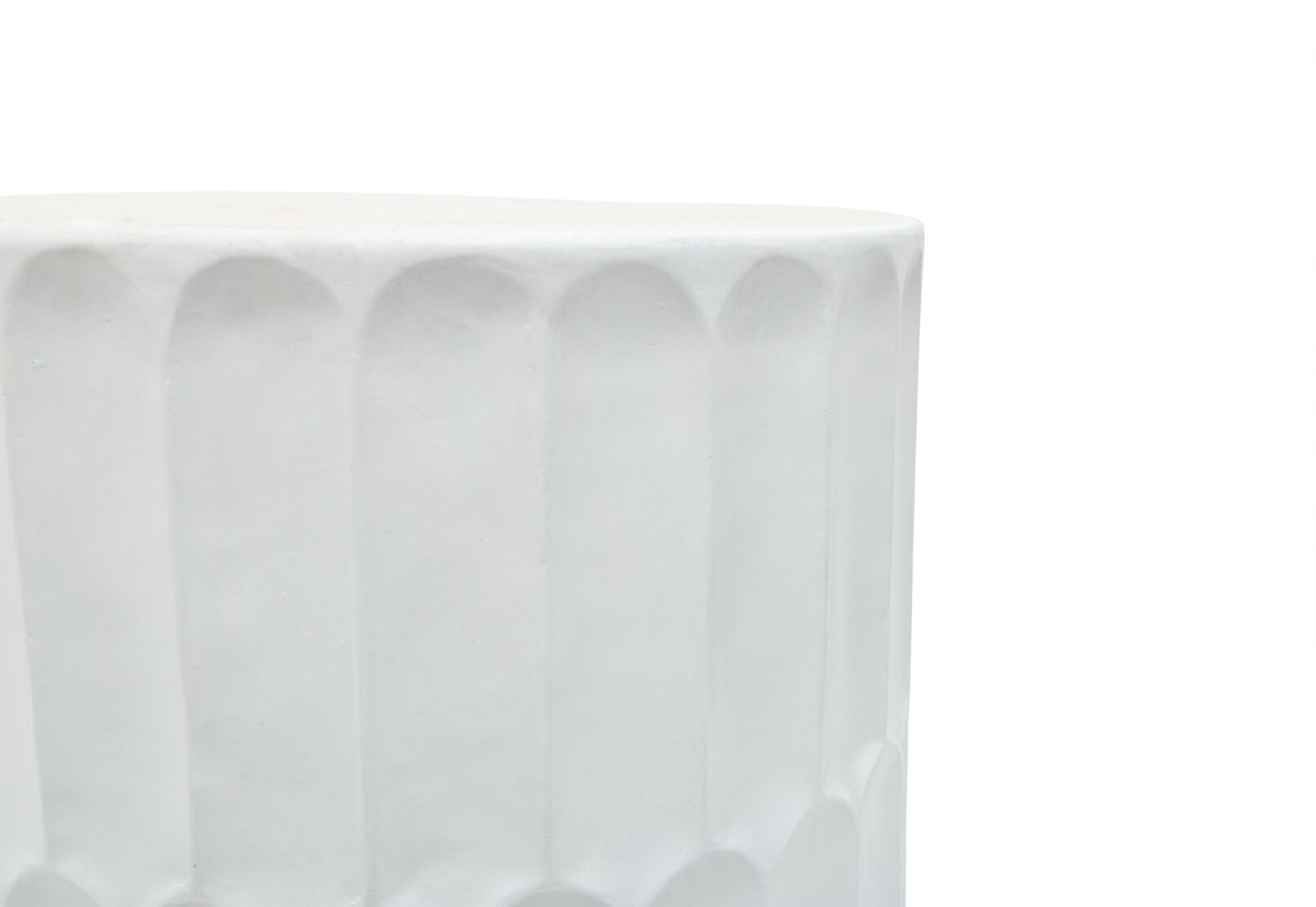 RHUTHUN LAMP TABLE WHITE