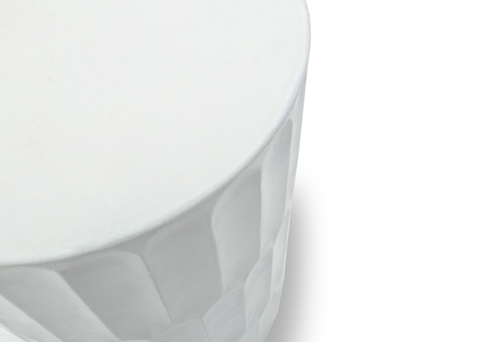 RHUTHUN LAMP TABLE WHITE