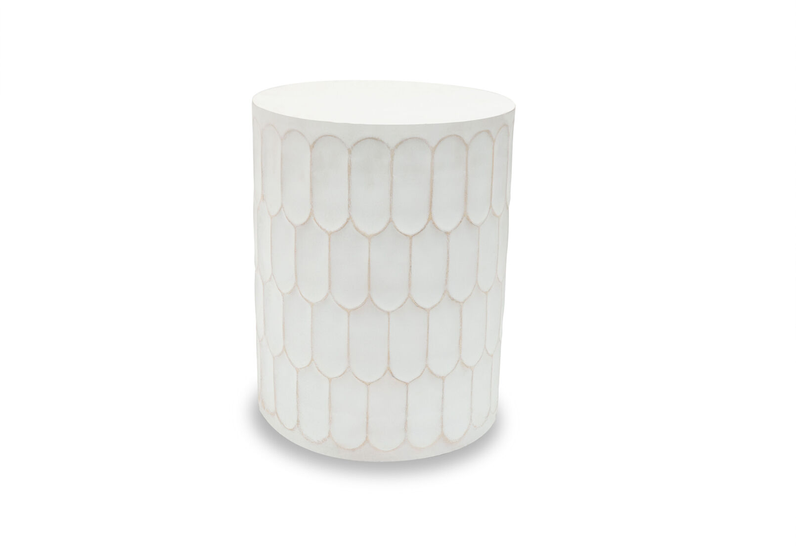 RHUTHUN SMALL LAMP TABLE WHITE