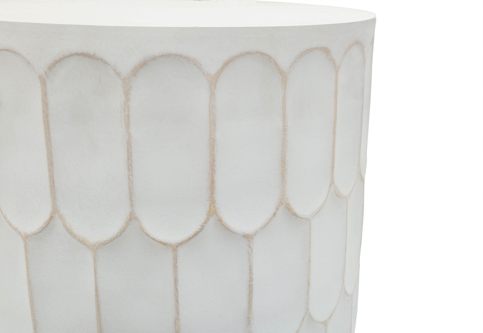RHUTHUN SMALL LAMP TABLE WHITE