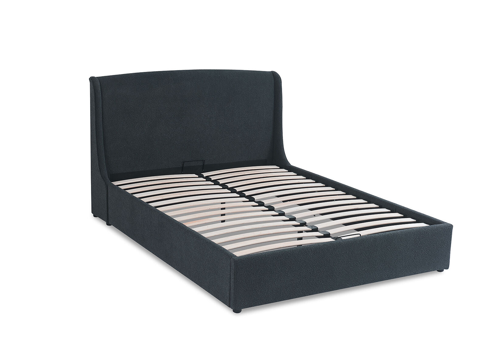 CAMBRIDGE BAY QUEEN LIFT BED DARK GREY