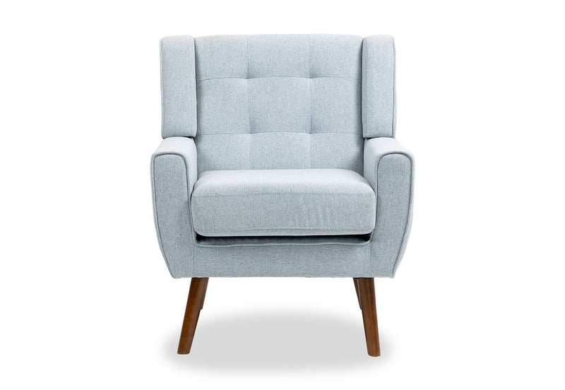 HOOD ACCENT CHAIR GREY