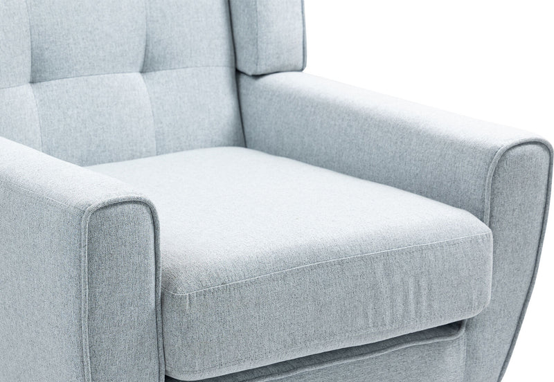 HOOD ACCENT CHAIR GREY