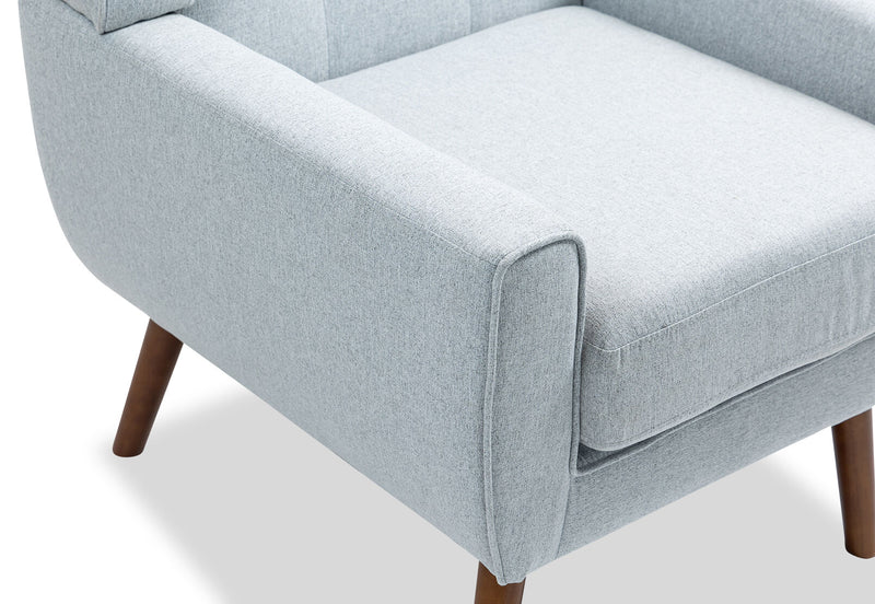 HOOD ACCENT CHAIR GREY