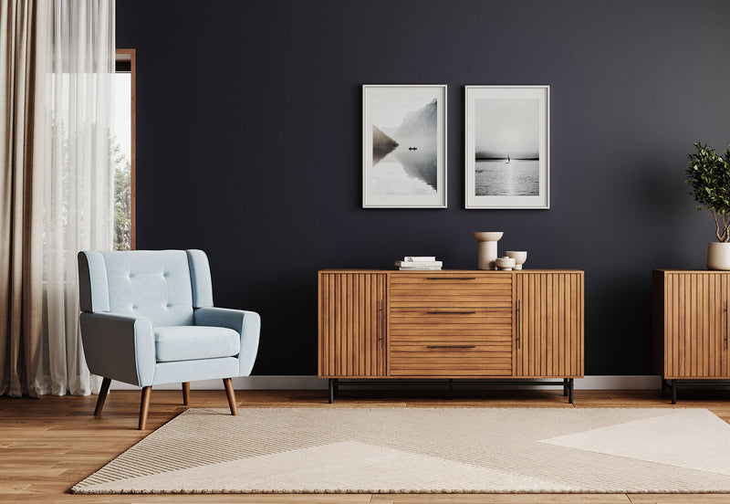 HOOD ACCENT CHAIR GREY