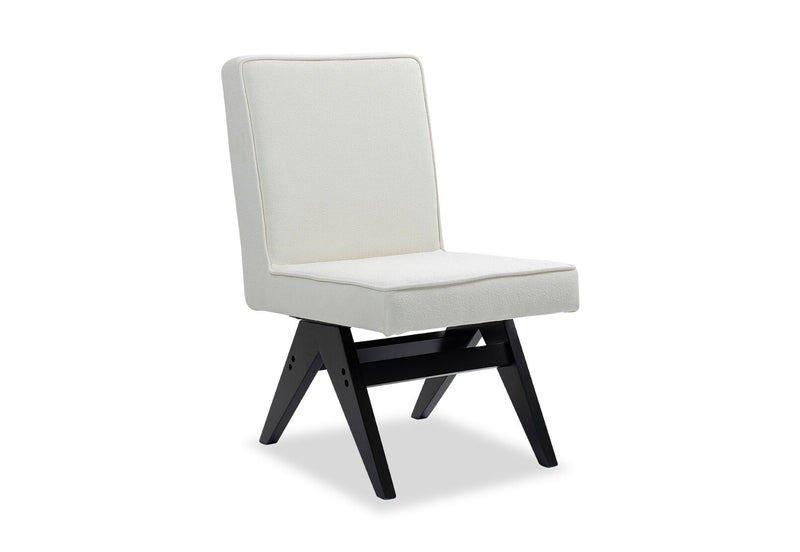 JONES SET OF 2 DINING CHAIRS 	BEIGE