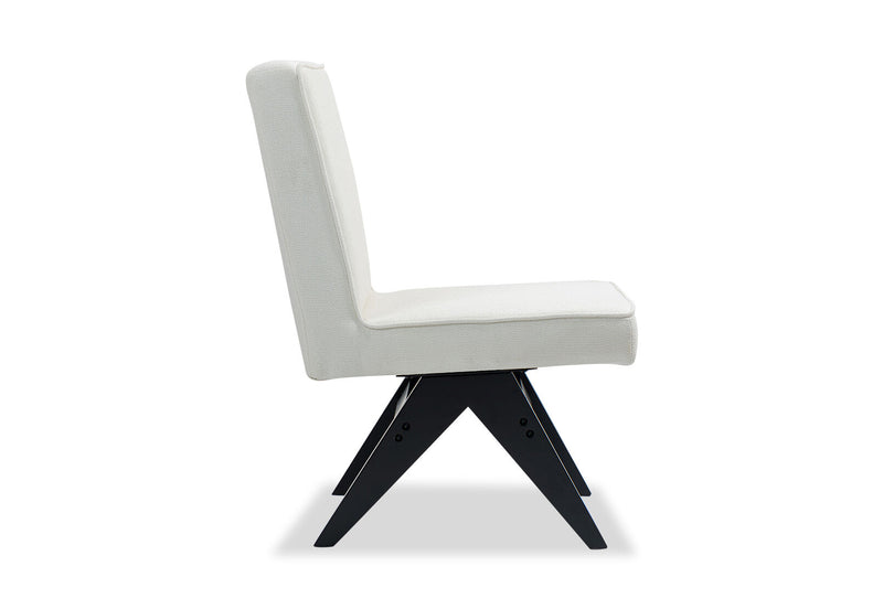 JONES SET OF 2 DINING CHAIRS 	BEIGE