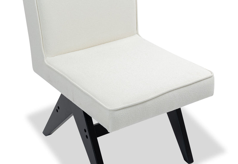 JONES SET OF 2 DINING CHAIRS 	BEIGE