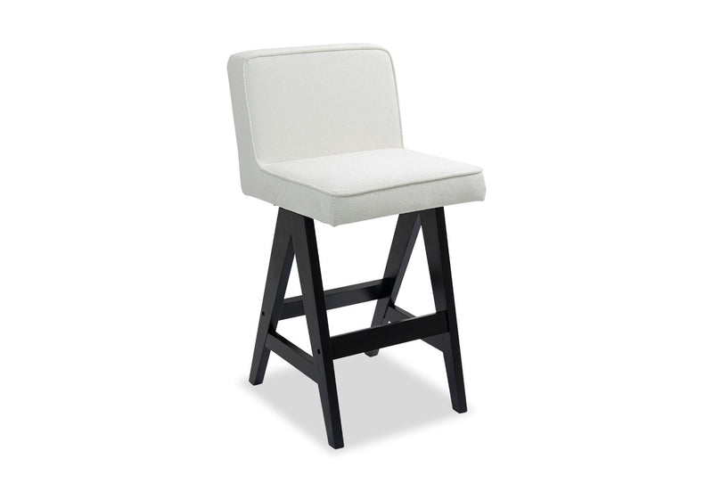 WADE SET OF 2 BAR STOOLS BEIGE