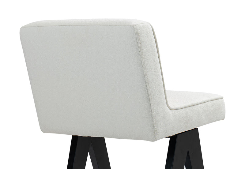 WADE SET OF 2 BAR STOOLS BEIGE