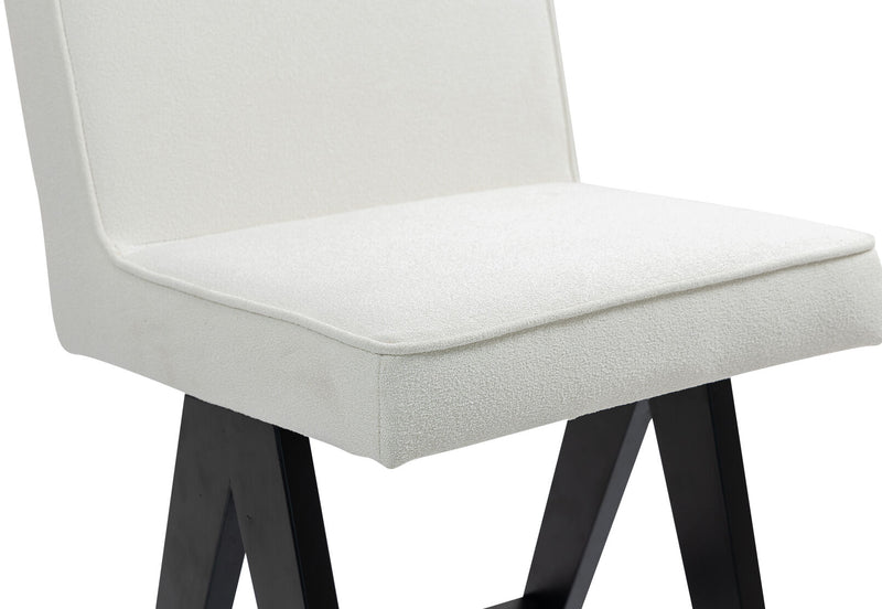 WADE SET OF 2 BAR STOOLS BEIGE