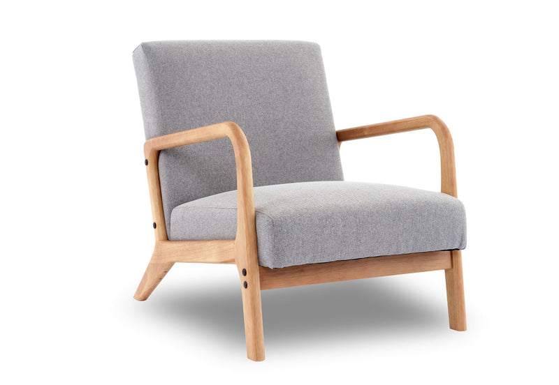 BARRETT ACCENT CHAIR GREY