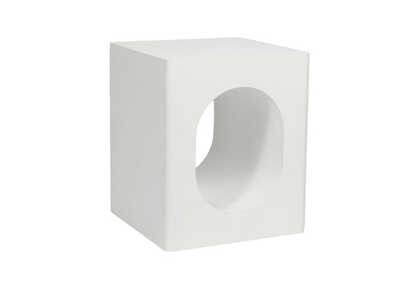 LAMB SIDE TABLE WHITE