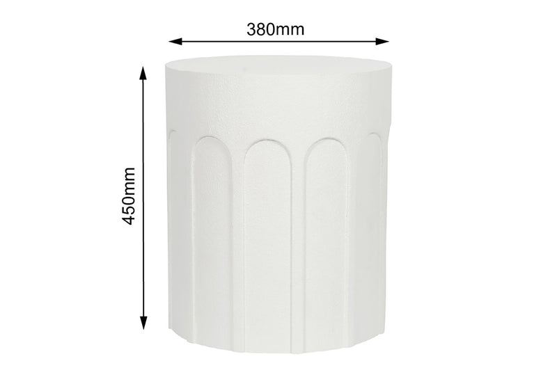 LEOPOLD LAMP TABLE WHITE