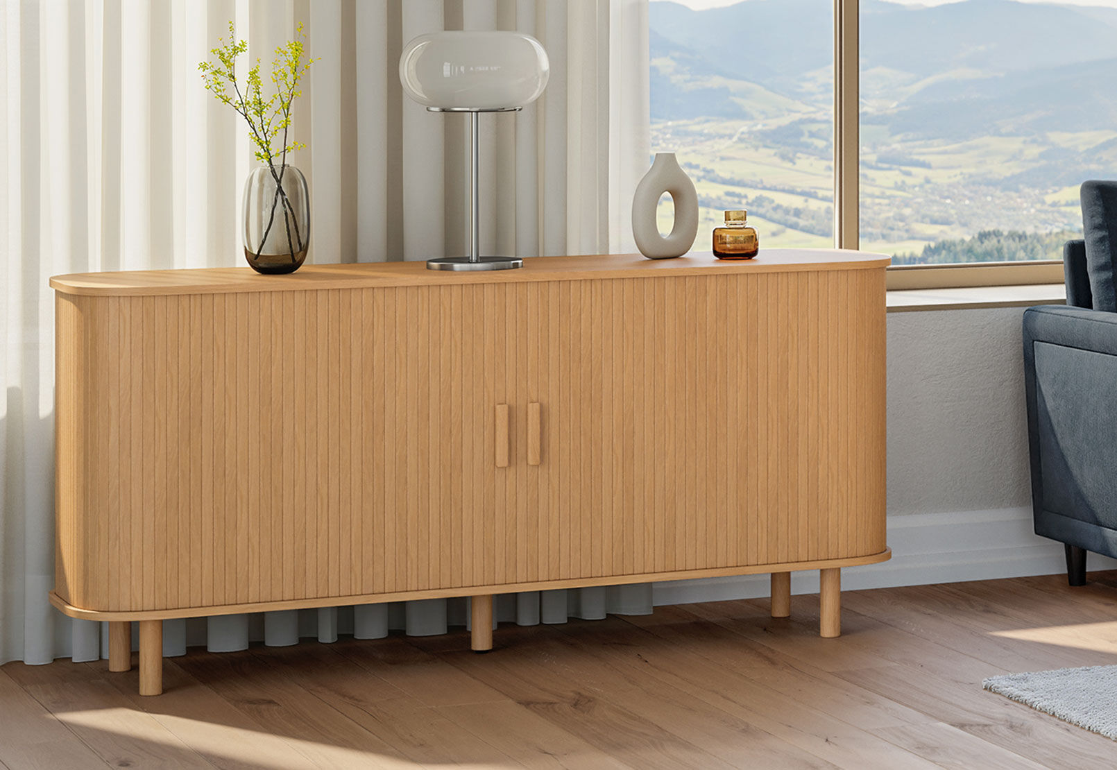 MAHONEY BUFFET OAK