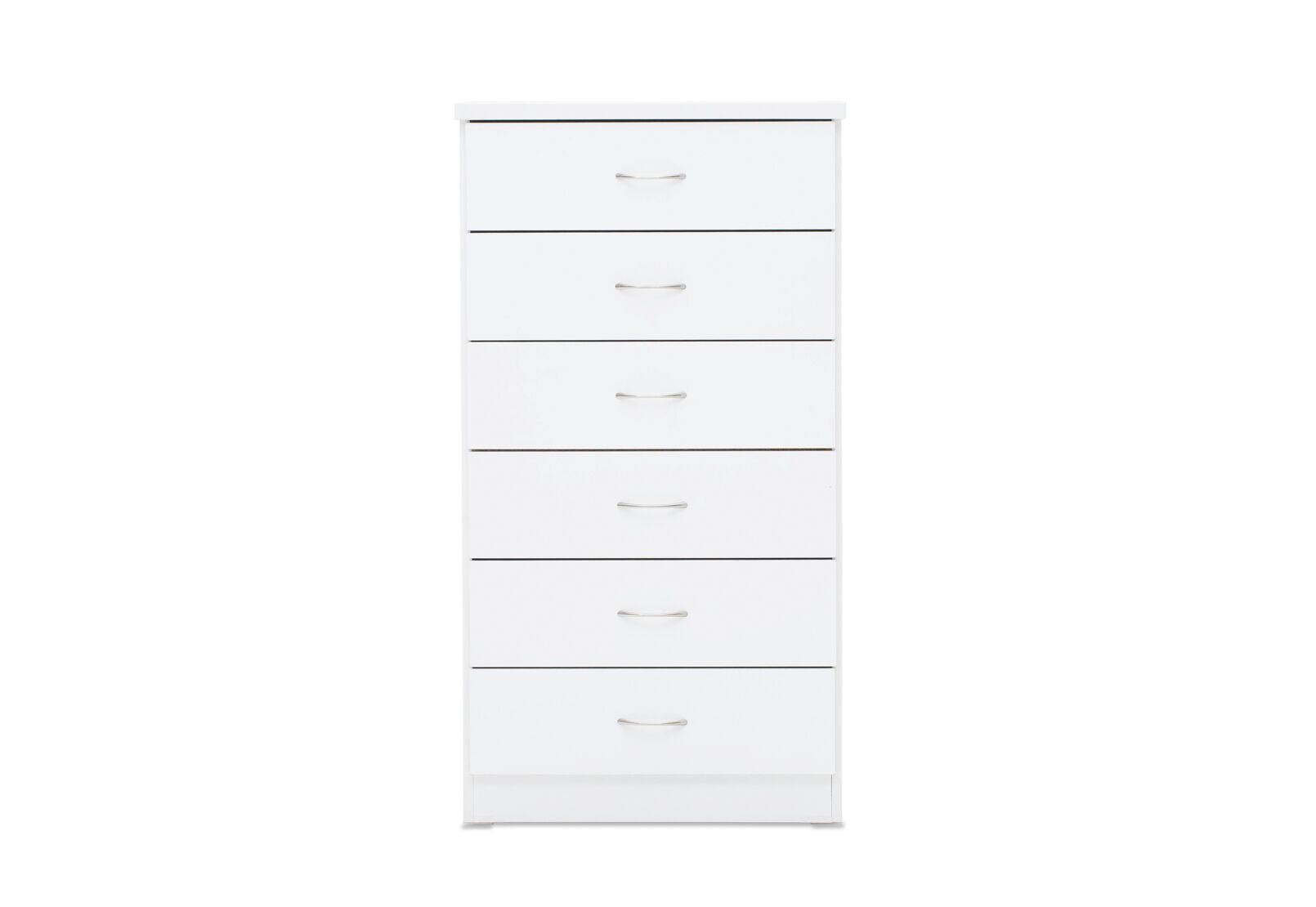 SPACESAVER MK2 6 DRAWER 600 CHEST WHITE