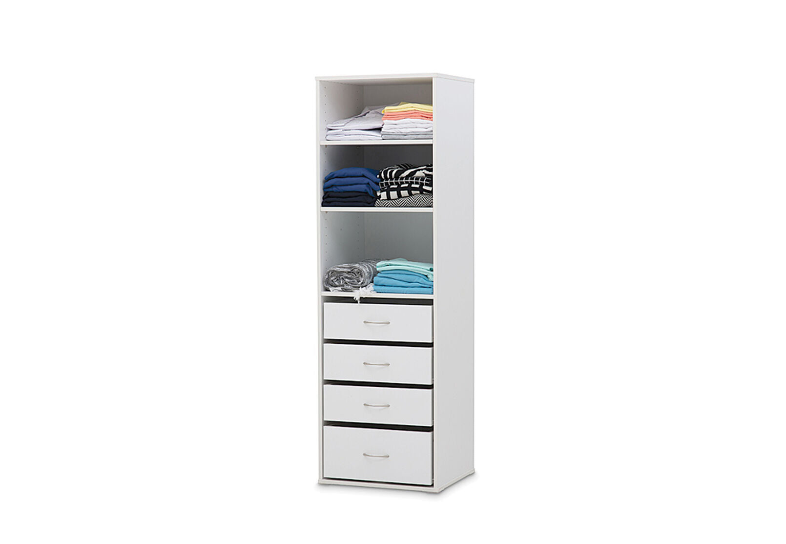 SPACESAVER MK2 MODULE 4 DRAWER 1590 WHITE