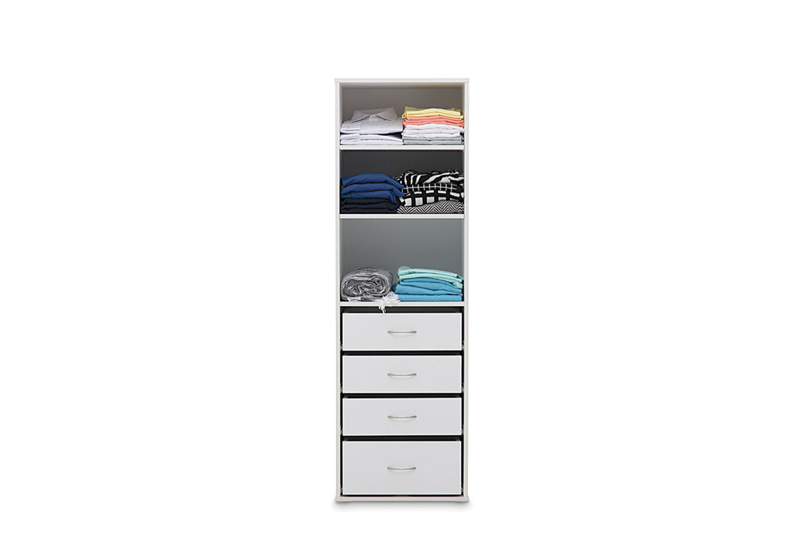 SPACESAVER MK2 MODULE 4 DRAWER 1590 WHITE