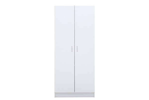 SPACESAVER MK2 PANTRY 2 DOOR ALL SHELF WHITE