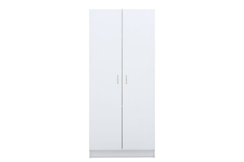 SPACESAVER MK2 PANTRY 2 DOOR ALL SHELF WHITE