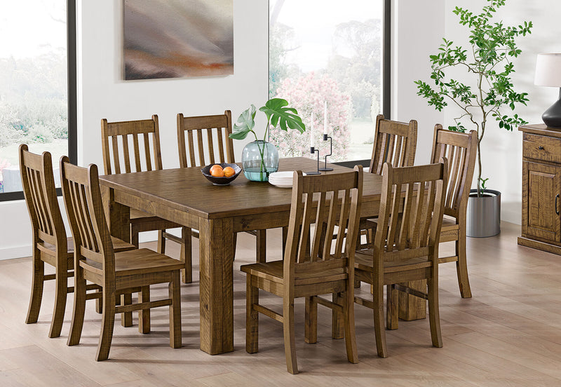 WILLOWBROOK 1500 SQUARE DINING TABLE TALLOWOOD