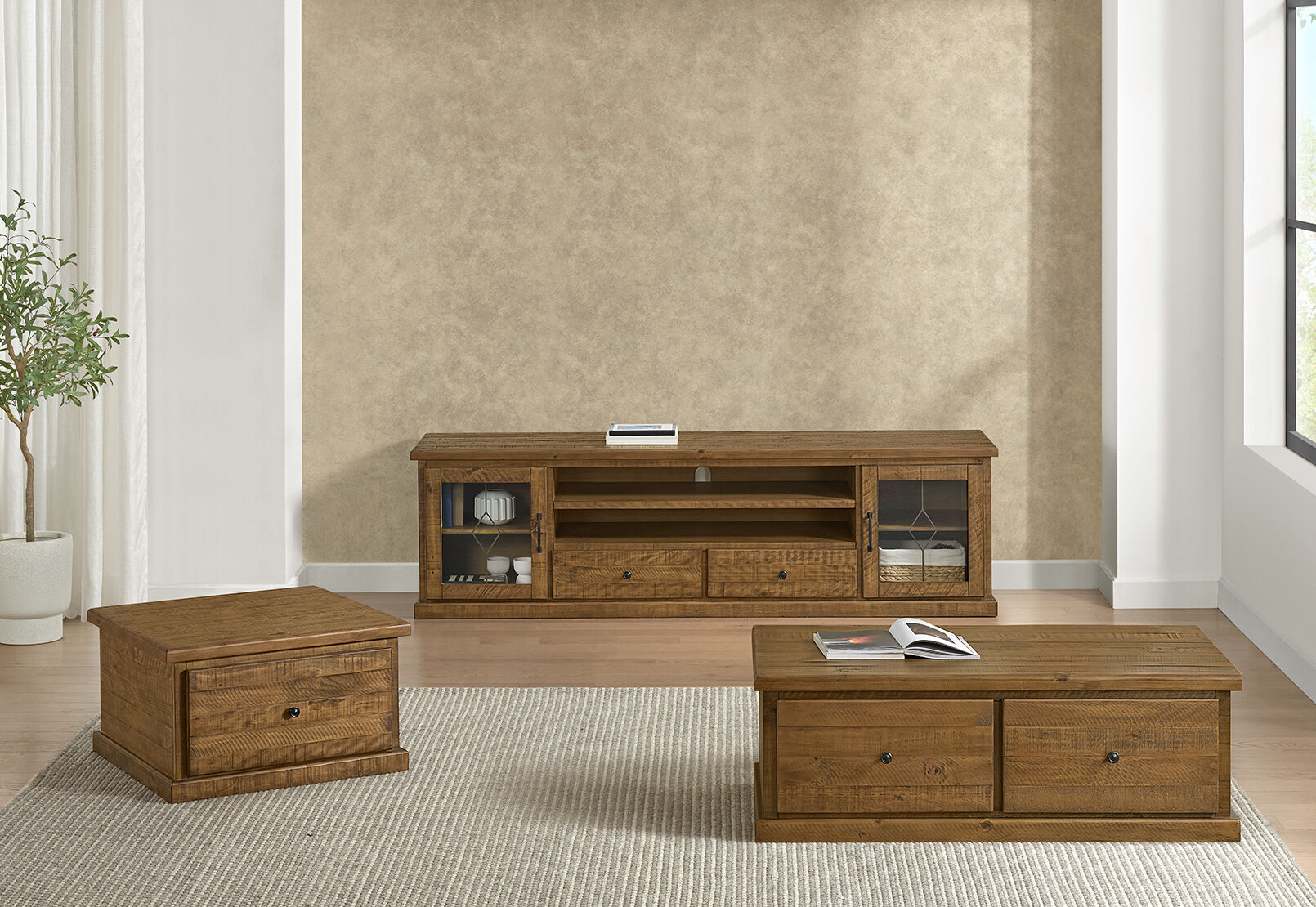 WILLOWBROOK COFFEE TABLE 	TALLOWOOD