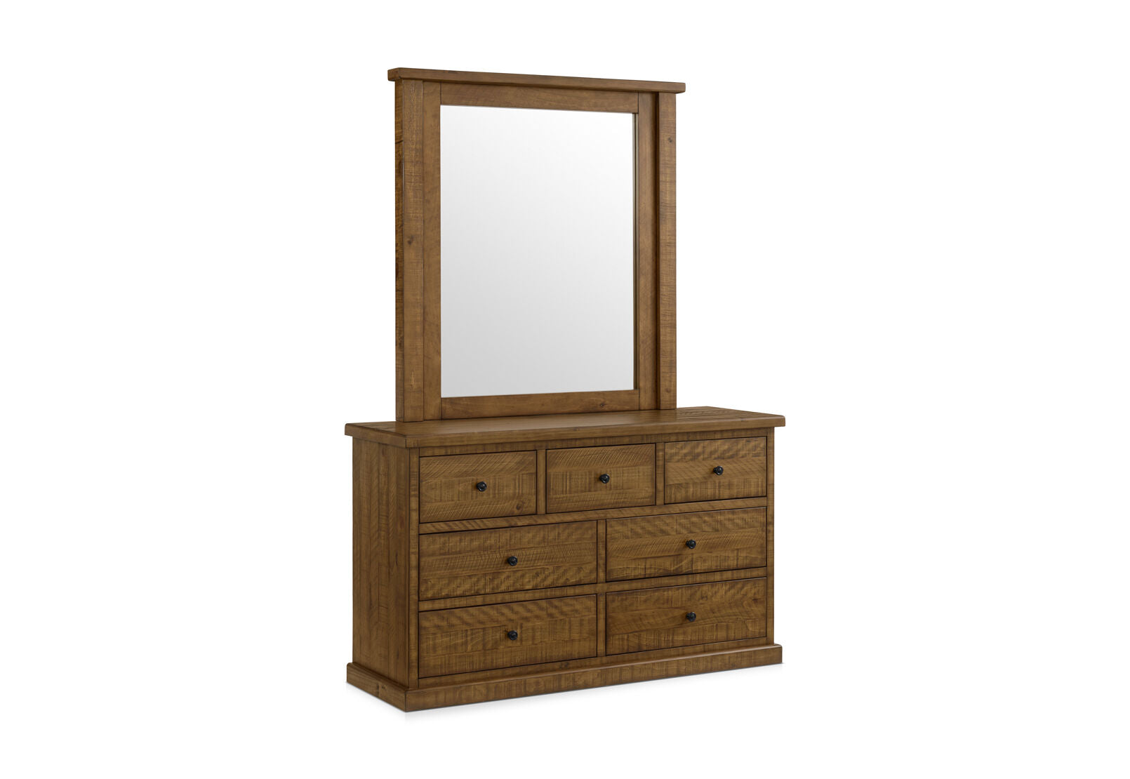 WILLOWBROOK DRESSER WITH MIRROR TALLOWOOD