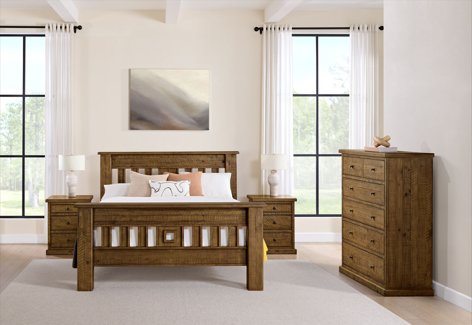 WILLOWBROOK QUEEN BED TALLOWOOD