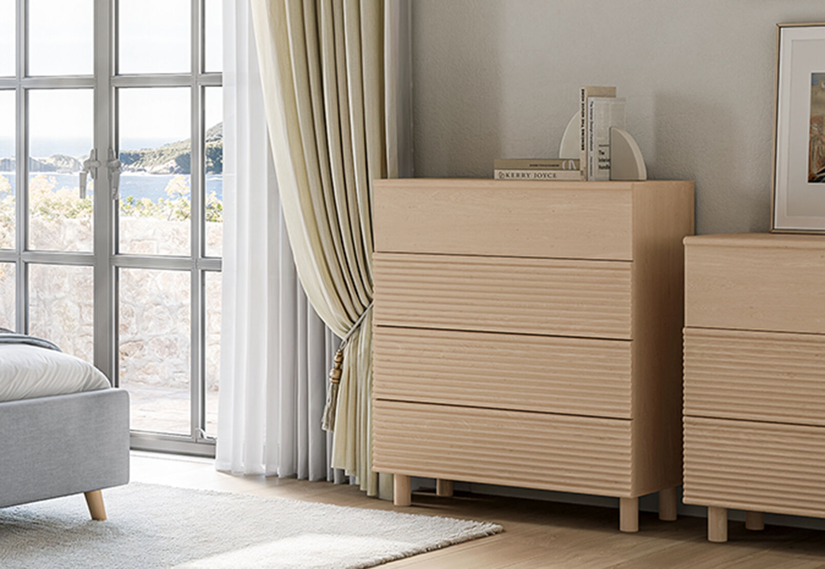 DAY 4 DRAWER TALL CHEST NATURAL