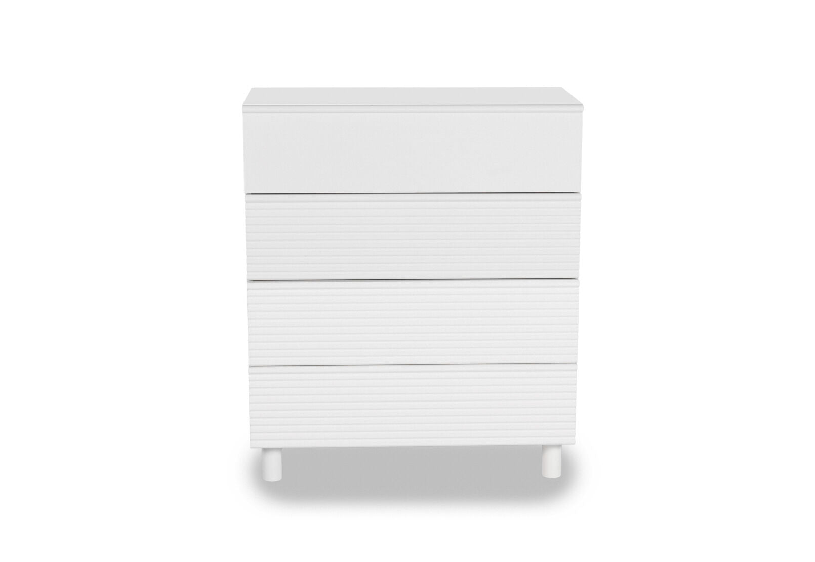 DAY 4 DRAWER TALL CHEST WHITE