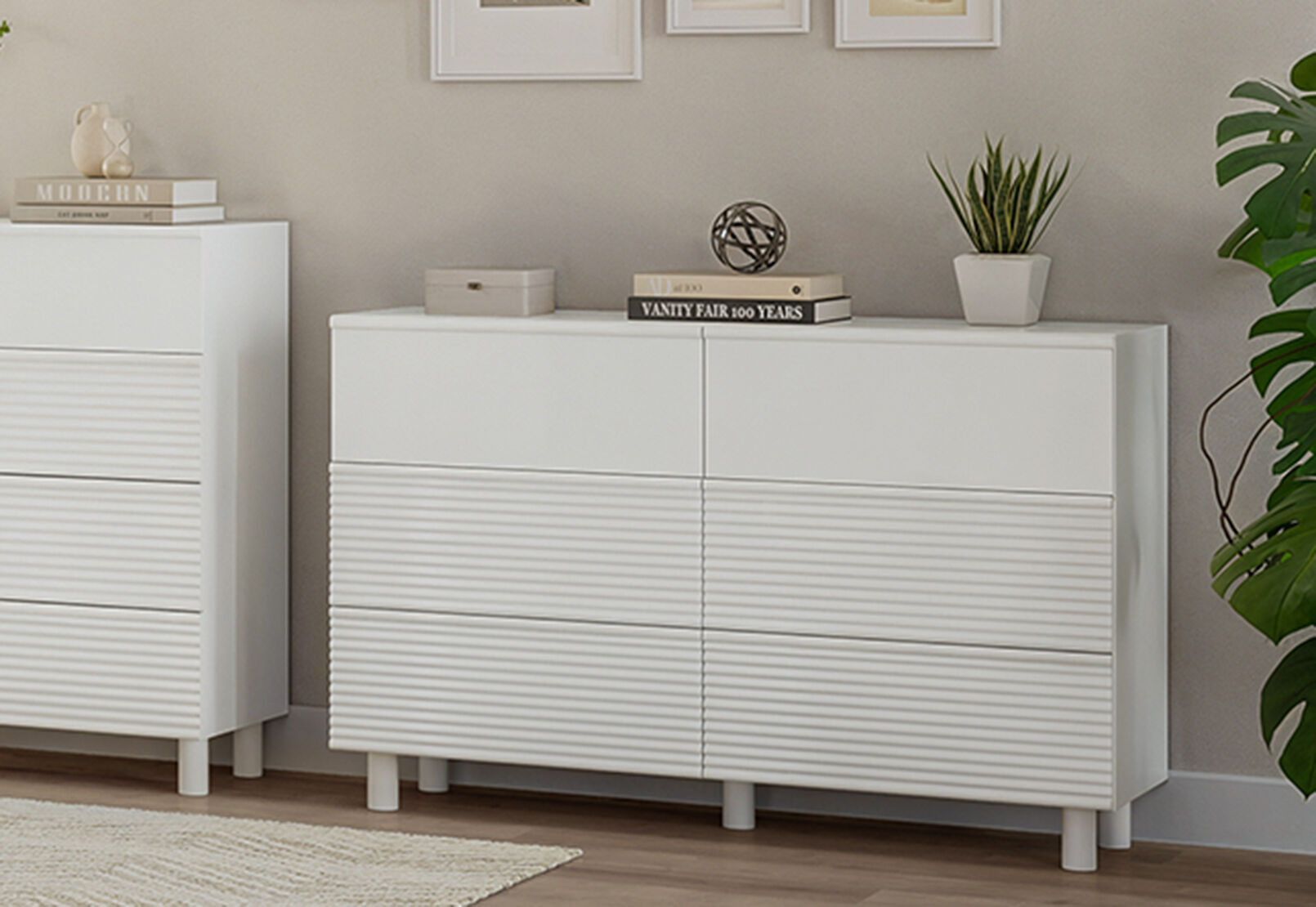 DAY 6 DRAWER DRESSER WHITE