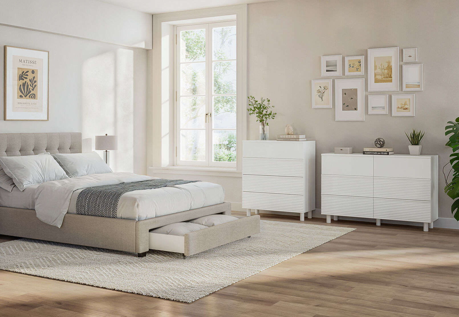 DAY 6 DRAWER DRESSER WHITE