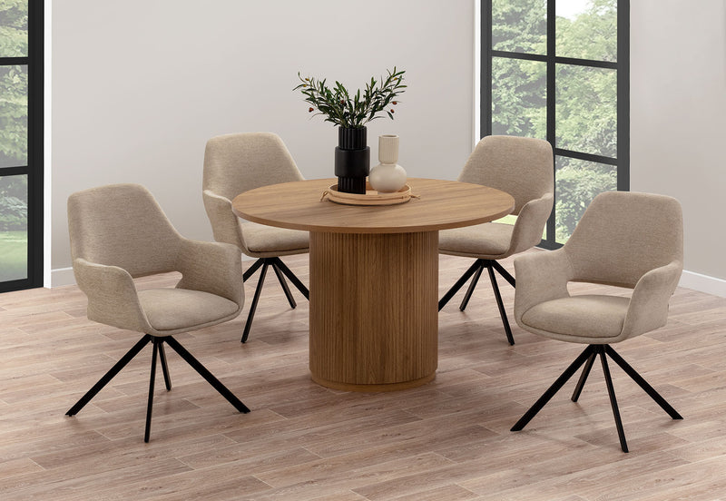 CIAN DINING CHAIR 	BEIGE