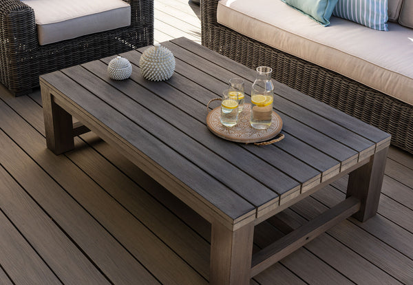 PORTOFINO OUTDOOR COFFEE TABLE 	DARK GREY