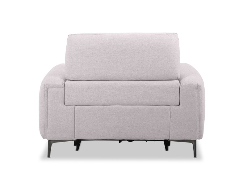 DOMINICO FABRIC ELECTRIC RECLINER LIGHT GREY