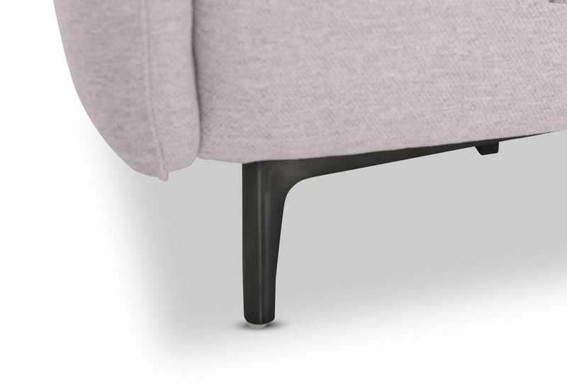 DOMINICO FABRIC ELECTRIC RECLINER LIGHT GREY