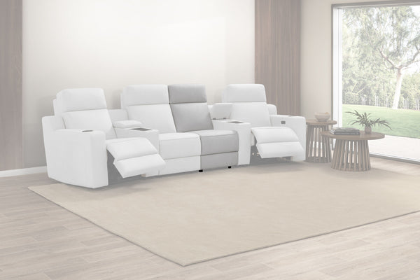 LEANDRO ARMLESS CHAIR LIGHT GREY