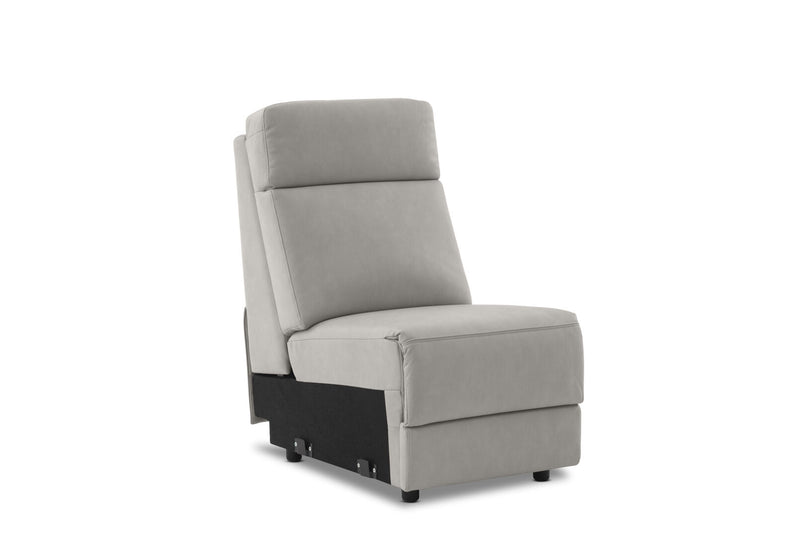 LEANDRO ARMLESS CHAIR LIGHT GREY